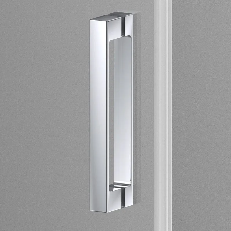 Душевой уголок Vincea Alpha VSR-3ALP9095CL 95х90 см, профиль глянцевый хром, стекло прозрачное Sancos — официальный сайт