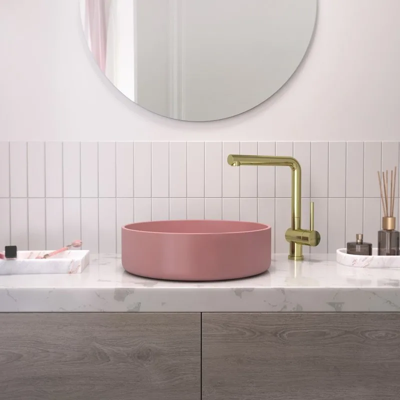 Накладная раковина Omoikiri Mira 40 RO, rose Sancos — официальный сайт