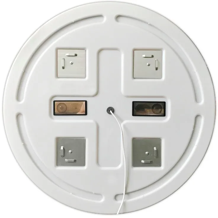 Зеркало круглое BelBagno SPC-RNG-700-LED-TCH-RAD с bluetooth, термометром и радио Sancos — официальный сайт