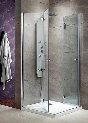 Душевой уголок Radaway EOS KDD-B 80x90 прозрачное стекло Sancos — официальный сайт
