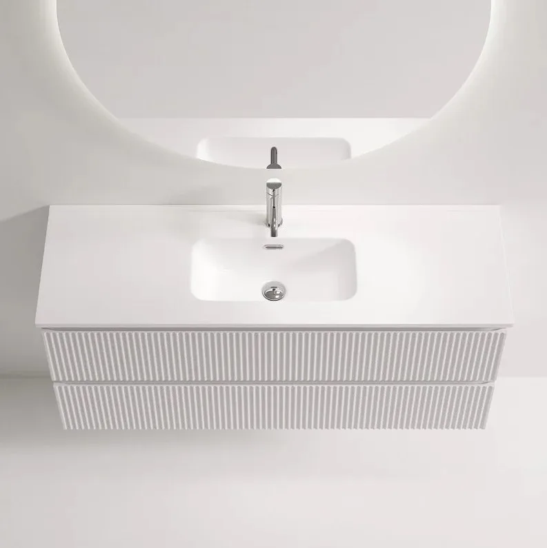 Тумба под раковину Sancos Snob R 120 подвесная Bianco (белый), SNR120/39W Sancos — официальный сайт
