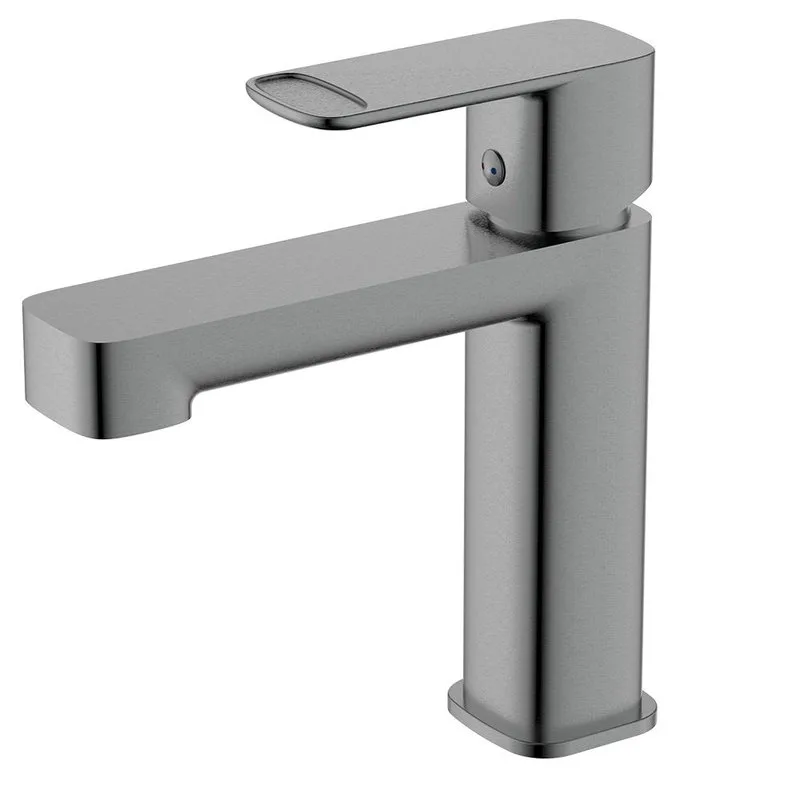 Смеситель для раковины металл Gun Metal, AQUAme Parma AQM6610GM Sancos — официальный сайт