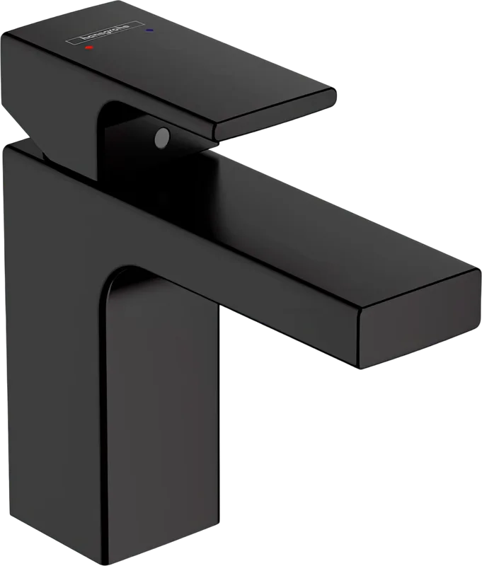 Смеситель для раковины Hansgrohe Vernis Shape 71569670 черный Sancos — официальный сайт