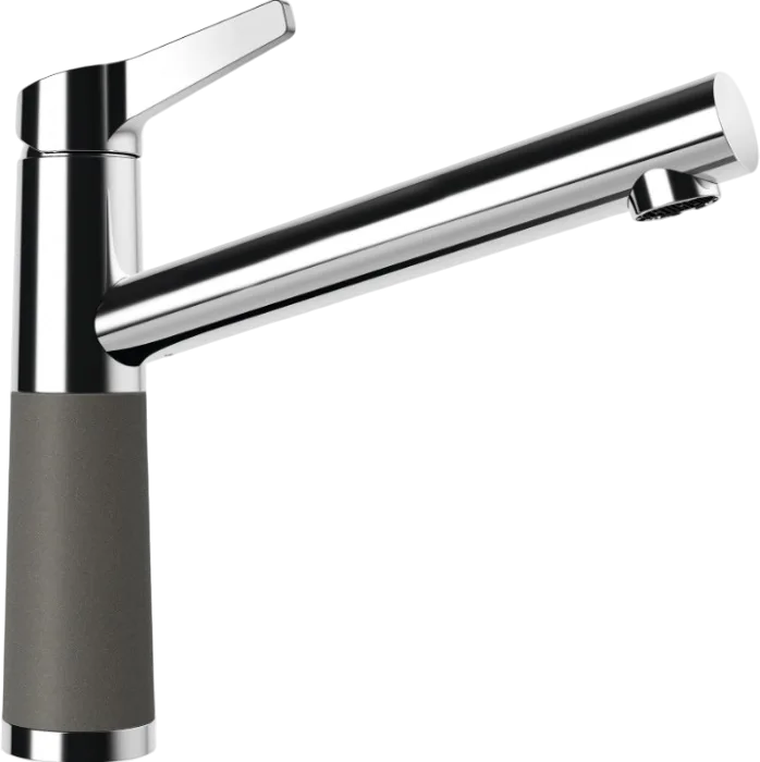 Смеситель для кухни Schock Cristadur SC-510 серебристый камень Sancos — официальный сайт