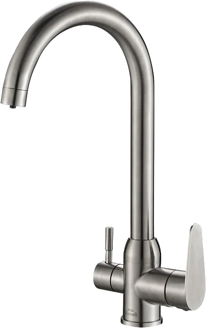 Смеситель для кухни Steel Hammer SH 723 INOX Sancos — официальный сайт