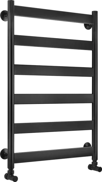 Полотенцесушитель водяной Secado Комано 2 80x50, черный матовый