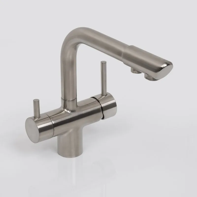 Смеситель для кухни Wasserkraft A8027 матовый хром Sancos — официальный сайт
