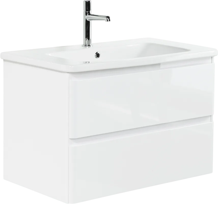Тумба под раковину без столешницы BelBagno Albano-Cer 105 подвесная, bianco lucido Sancos — официальный сайт