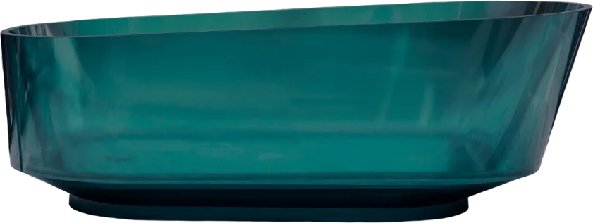 Акриловая ванна Abber Kristall AT9706 Aquamarin 170x80 см, отдельностоящая, бирюзовая, овальная, с д Sancos — официальный сайт