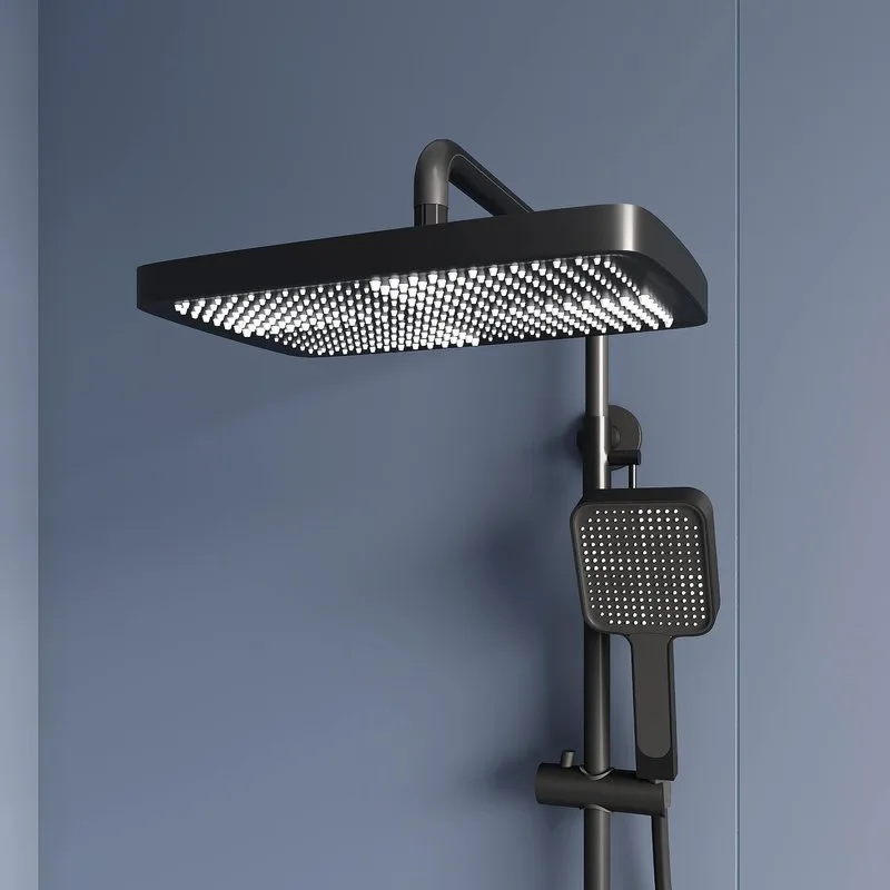 Душевая стойка RGW Shower Panels SP-34-B, черная Sancos — официальный сайт