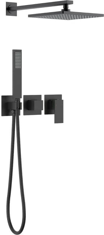 Душевой комплект Timo Selene SX-2169/03SM, С ВНУТРЕННЕЙ ЧАСТЬЮ, черный Sancos — официальный сайт