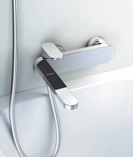Смеситель для ванны с душем Ravak Chrome CR 022.00/150 Sancos — официальный сайт
