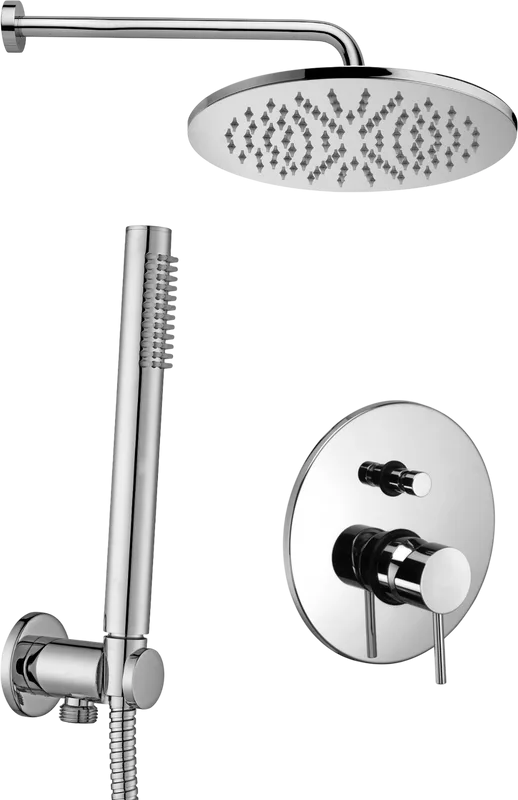 Душевой комплект Paffoni Light KITLIG015CR, С ВНУТРЕННЕЙ ЧАСТЬЮ, хром Sancos — официальный сайт