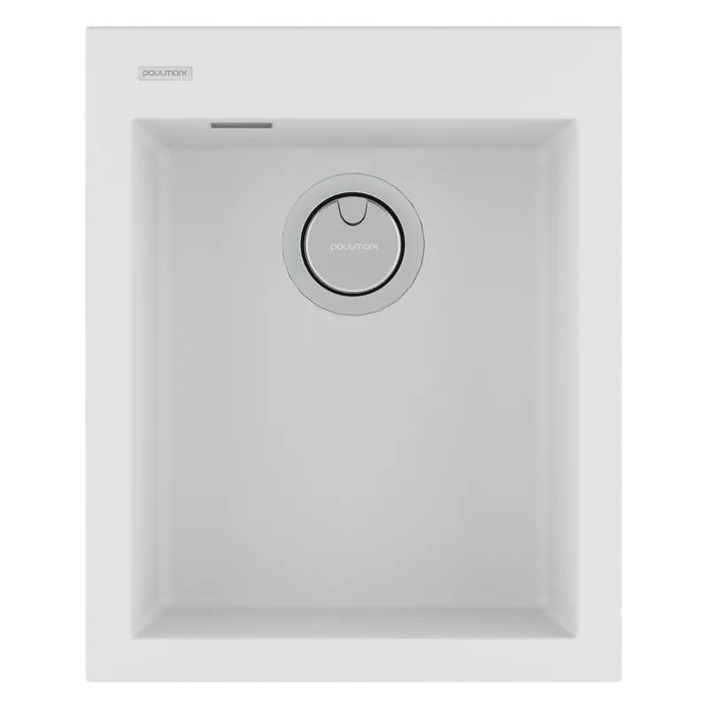Мойка кухонная Paulmark Decoration 41 PM934150-WH white Sancos — официальный сайт