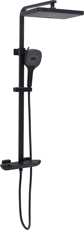 Душевая стойка Allen Brau Infinity 5.21030-31, черная Sancos — официальный сайт