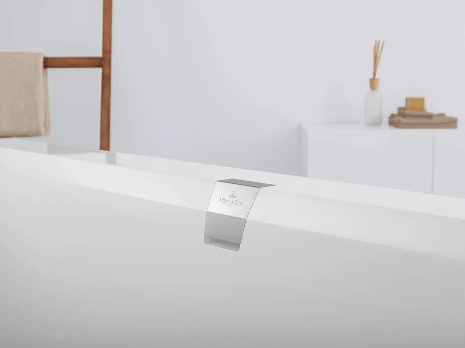 Акриловая ванна Villeroy & Boch Squaro Edge 12 UBQ190SQE2DV-01 190x90 см, встраиваемая, цвет альпийс Sancos — официальный сайт