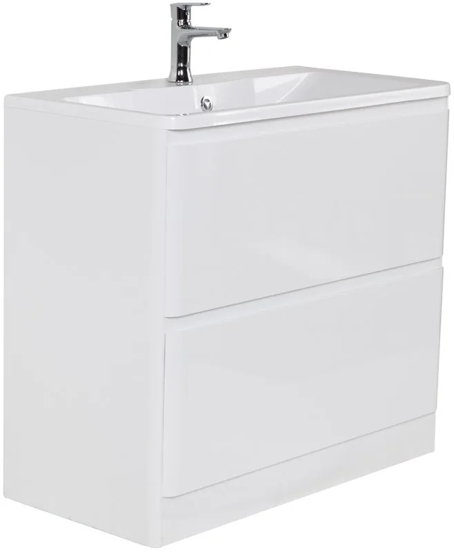 Тумба под раковину без столешницы BelBagno Albano 100 напольная, bianco lucido Sancos — официальный сайт