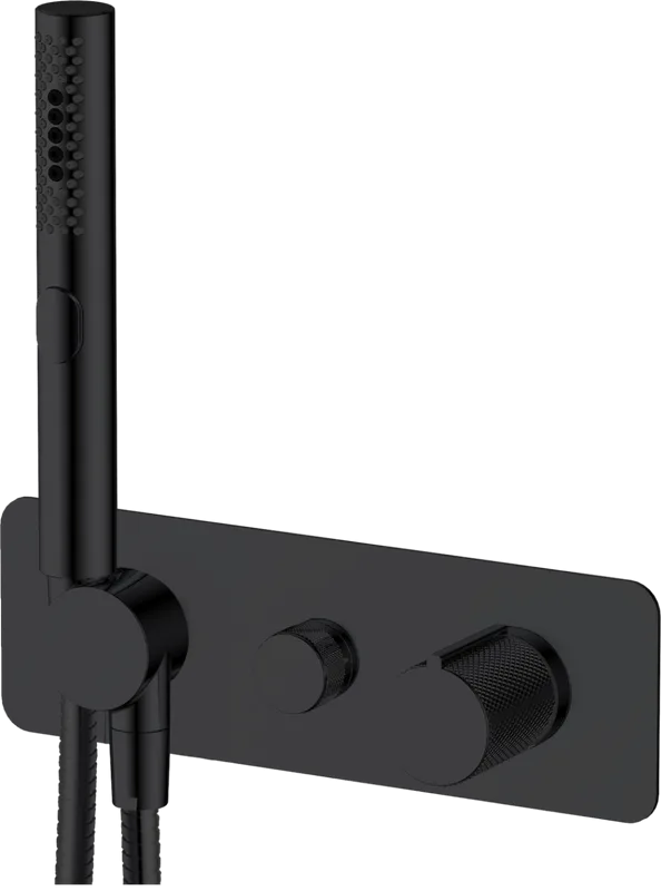 Встраиваемый смеситель для душа Allen Brau Liberty 5.33009-31 С ВНУТРЕННЕЙ ЧАСТЬЮ, матовый черный Sancos — официальный сайт