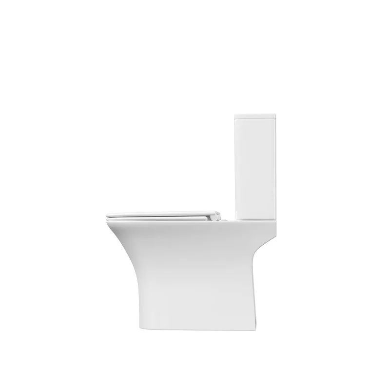 Унитаз-компакт напольный AQUATEK Optima Square AQ4411-00 безободковый, с микролифтом Sancos — официальный сайт