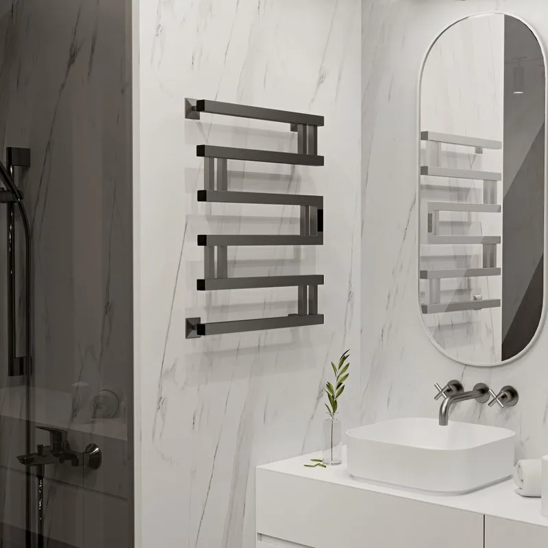 Полотенцесушитель электрический Indigo Muza DGM60-50GNSRt gun metal Sancos — официальный сайт