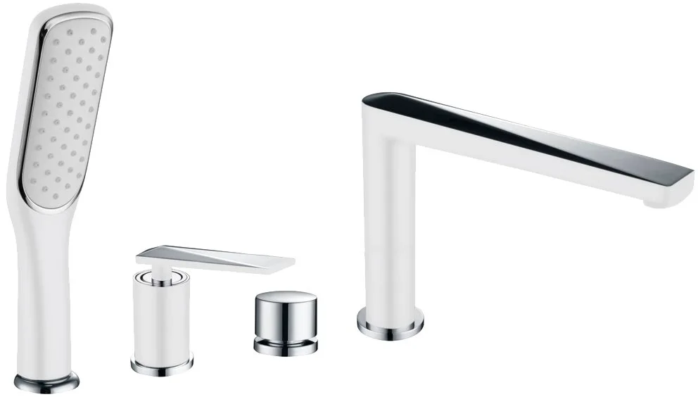 Смеситель на борт ванны Boheme Venturo 370-W Sancos — официальный сайт