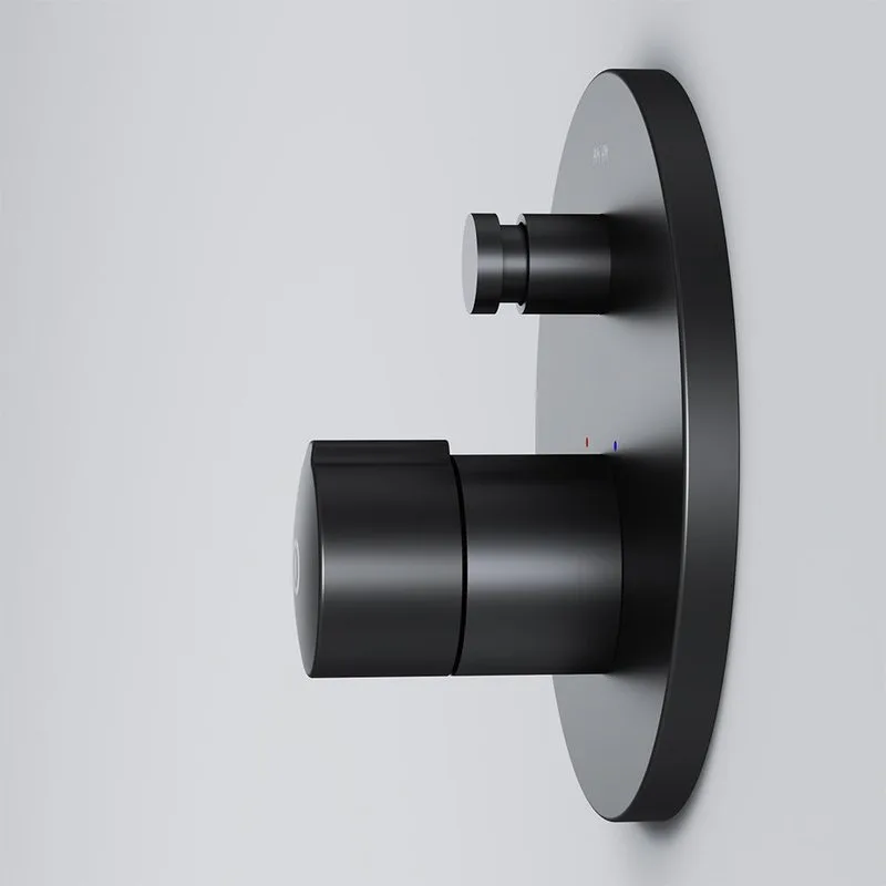 Встраиваемый смеситель AM.PM X-Joy F85A45722 черный, С ВНУТРЕННЕЙ ЧАСТЬЮ Sancos — официальный сайт