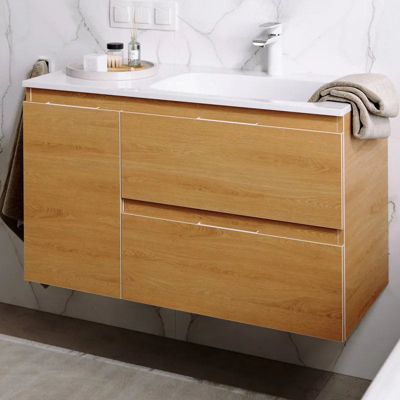 Тумба под раковину без столешницы Aqwella 5 stars Accent 90 R, дуб золотой Sancos — официальный сайт