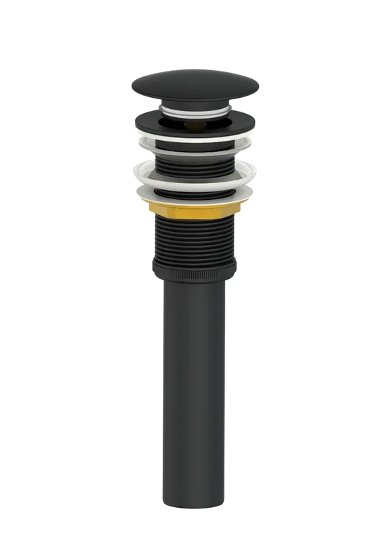 Донный клапан для раковины Wonzon & Woghand WW-88SS04-MB черный матовый Sancos — официальный сайт