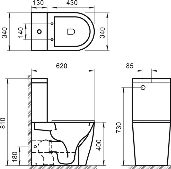 Унитаз-компакт напольный BelBagno Sfera-tr BB2128CPR Sancos — официальный сайт