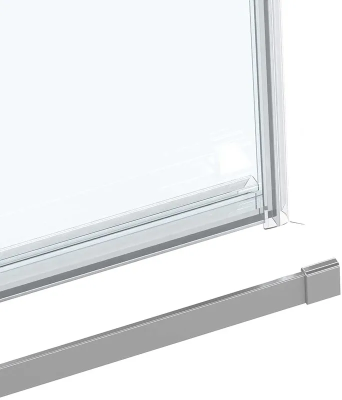 Душевой уголок Vincea Como Soft VSR-1CS9014CL 140x90 см профиль хром, стекло прозрачное Sancos — официальный сайт