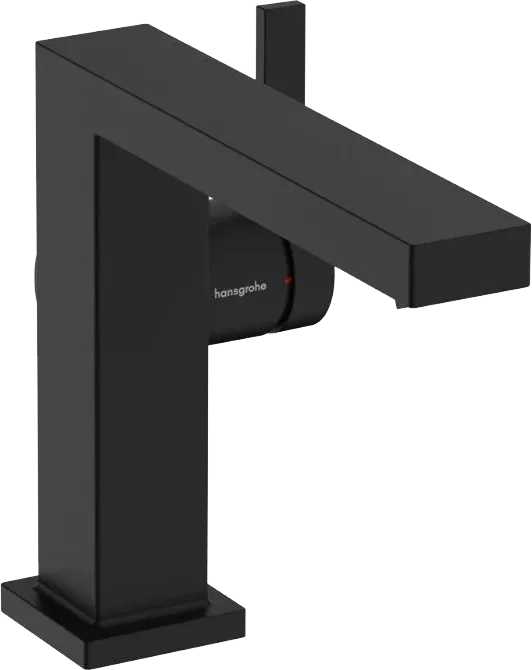 Смеситель для раковины Hansgrohe Tecturis E 110 Fine 73020670 матовый черный Sancos — официальный сайт