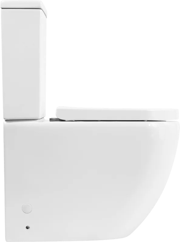 Унитаз-компакт напольный BelBagno Amanda BB051CPR BB105SC с микролифтом, безободковый, глянцевый бел Sancos — официальный сайт