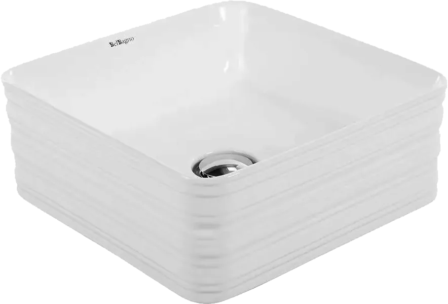 Накладная раковина BelBagno BB1407 Sancos — официальный сайт
