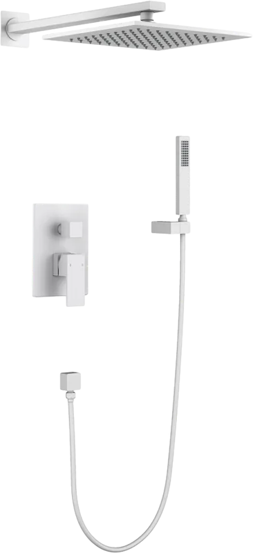 Душевой комплект Timo Selene SX-2069/16SM, С ВНУТРЕННЕЙ ЧАСТЬЮ, матовый белый Sancos — официальный сайт
