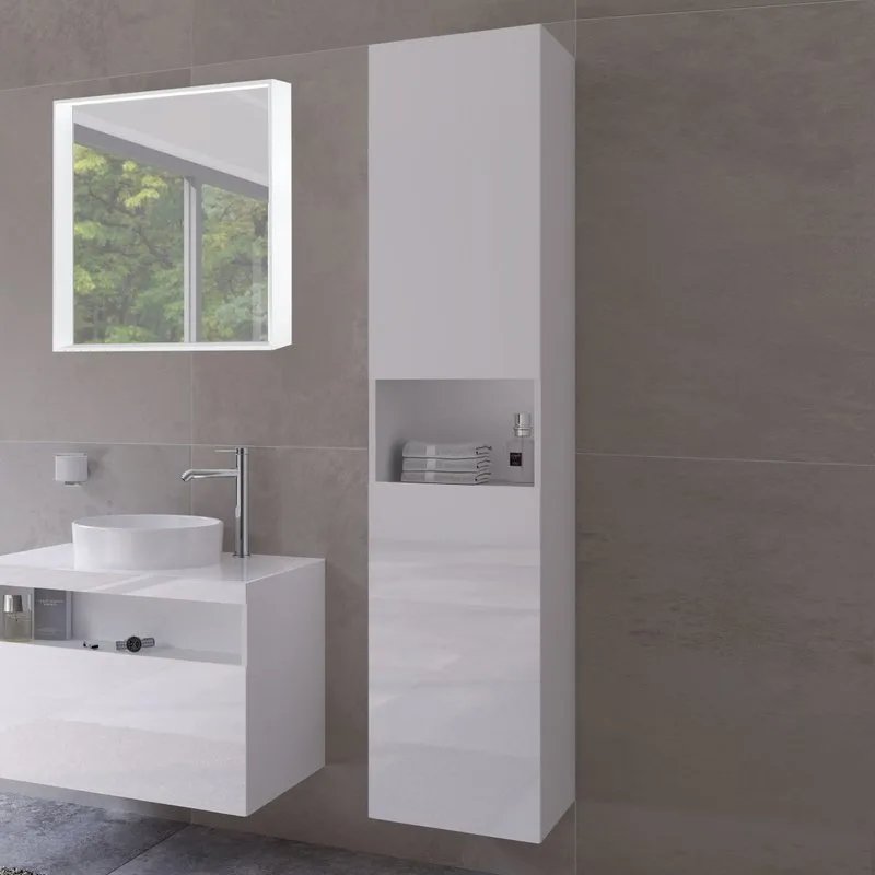 Шкаф-пенал для ванной Keuco Stageline 32831 R, белый Sancos — официальный сайт