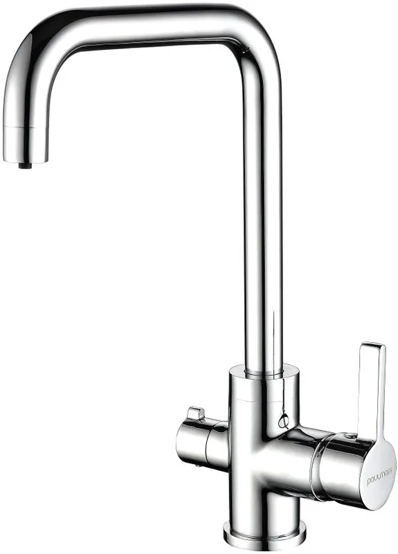 Смеситель для кухни Paulmark Logas Lo213021-CR хром Sancos — официальный сайт