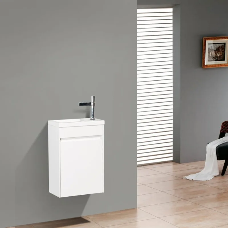 Тумба под раковину без столешницы BelBagno Pietra Mini 40 L bianco lucido Sancos — официальный сайт