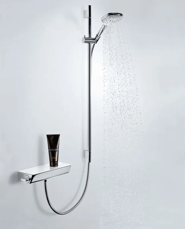 Термостатический смеситель Hansgrohe Ecostat Select 13161400 для душа Sancos — официальный сайт