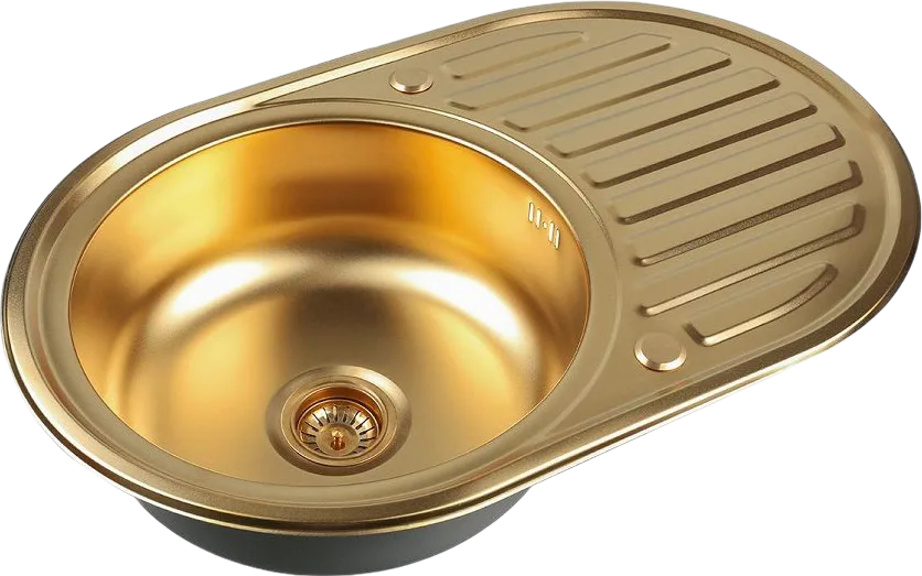 Мойка кухонная Zorg Inox PVD SZR-7750 bronze Sancos — официальный сайт