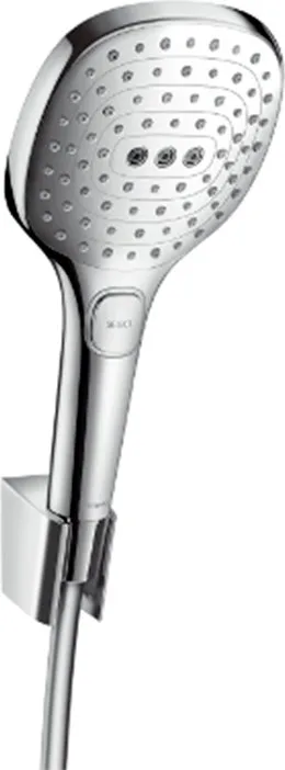 Душевой гарнитур Hansgrohe Raindance Select E 26720000, хром Sancos — официальный сайт