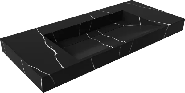 Раковина Armadi Art Flat Nero Marquina 100