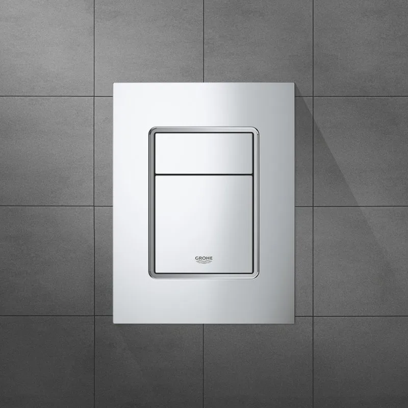 Кнопка смыва Grohe Skate Cosmopolitan 37535000 хром Sancos — официальный сайт