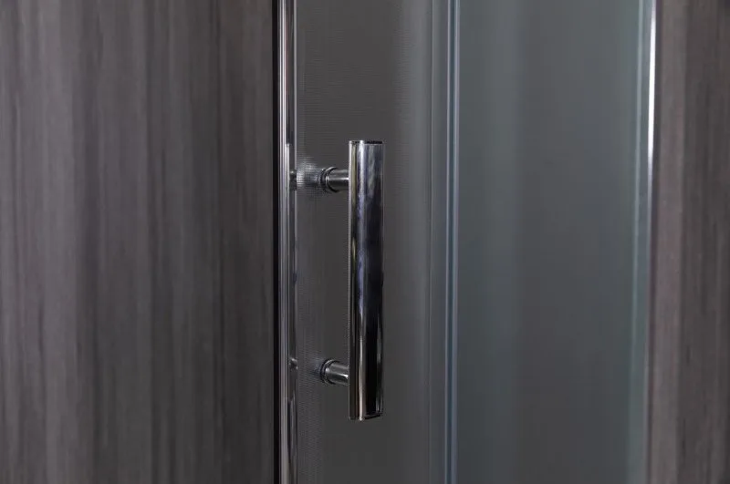 Душевой уголок Esbano ESR-8021 120х80 см, профиль хром, стекло рифленое Sancos — официальный сайт