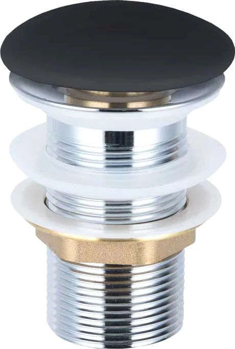 Донный клапан для раковины Vincea DBS-316MB черный матовый Sancos — официальный сайт