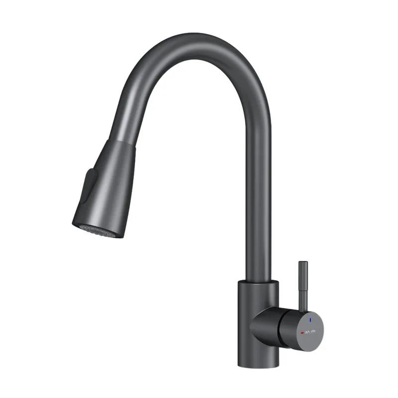 Смеситель для кухни AM.PM X-Joy S F85B07522, черный Sancos — официальный сайт