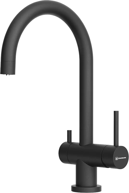 Смеситель для кухни Omoikiri Yamada P-BL черный Sancos — официальный сайт