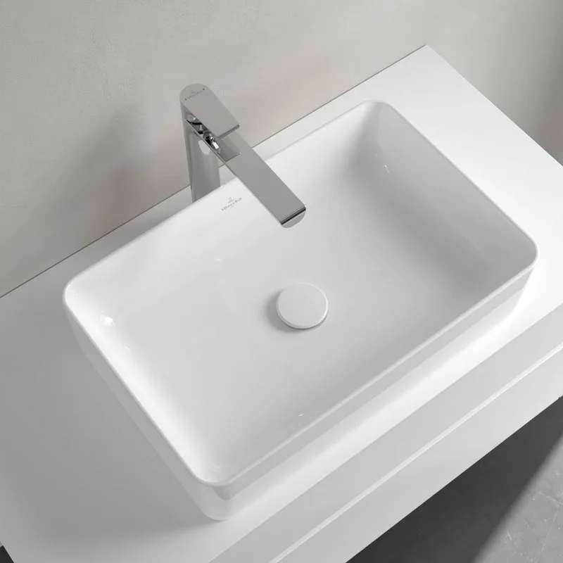 Накладная раковина Villeroy & Boch Collaro 4A205601 альпийский белый Sancos — официальный сайт