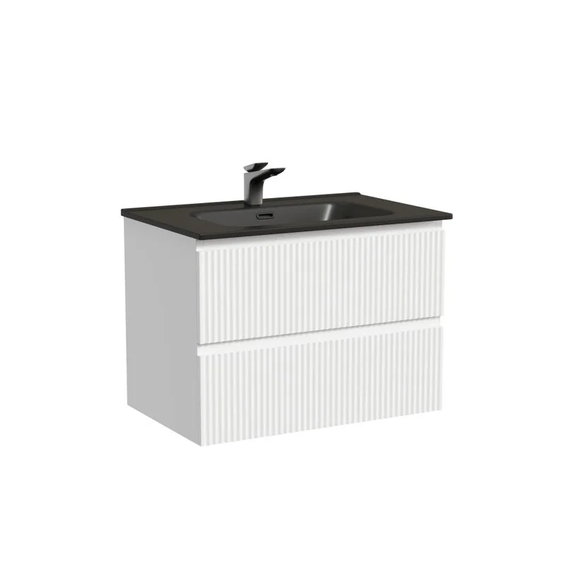 Тумба с раковиной Sancos Snob R 70 bianco, раковина CN7007MB Sancos — официальный сайт