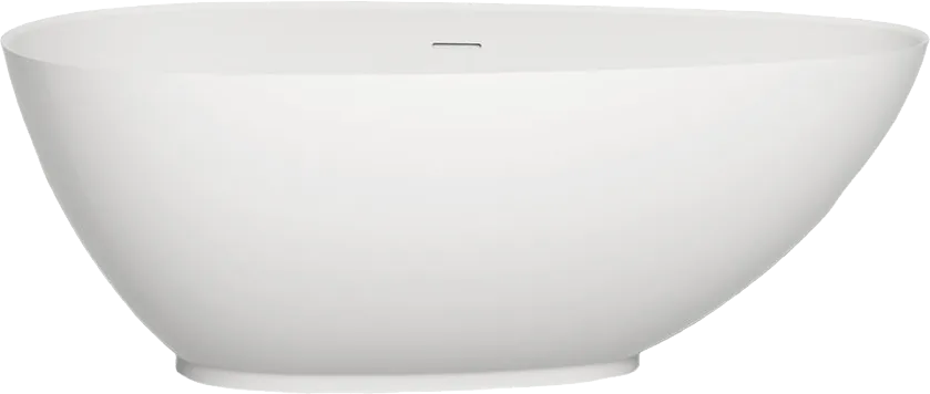 Ванна из искусственного камня Salini Paola S-Sense 160x75 см, отдельностоящая, белая, овальная, со с Sancos — официальный сайт