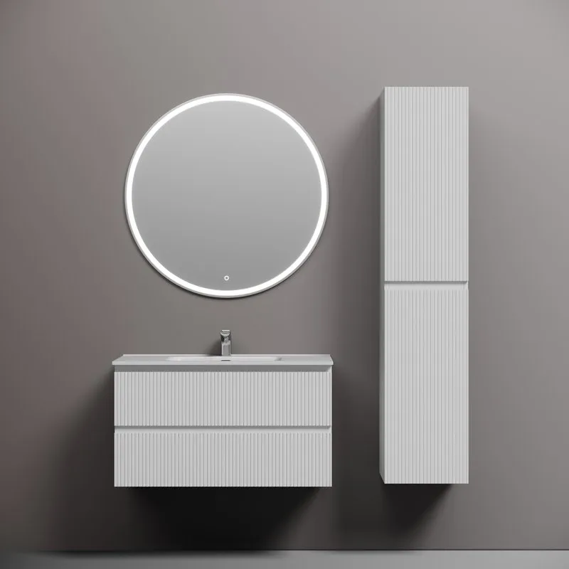 Тумба с раковиной Sancos Snob T 90 bianco, раковина CN7002 Sancos — официальный сайт